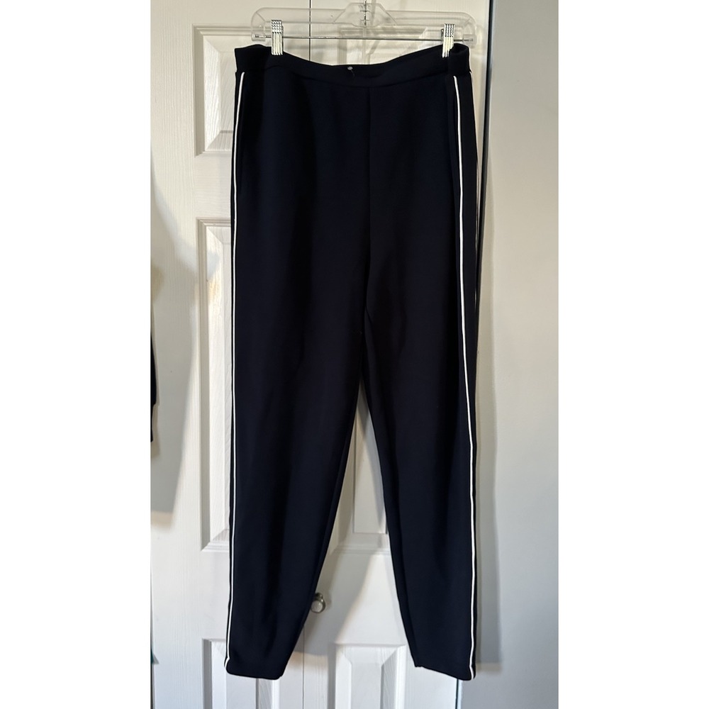 Varley Double Soft Women XL Jogger Leg Pants Comfy Lounge Quality Side Stripe